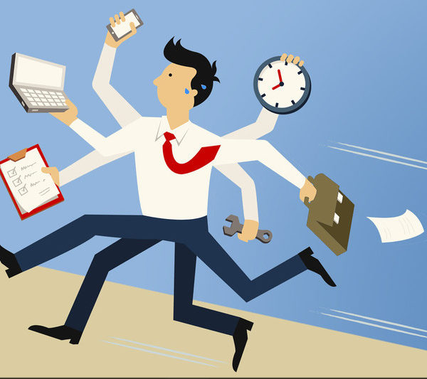 learn how to be efficient and not just busy