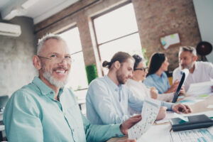 Newcastle business owner celebrating more enquiries from marketing without spending more